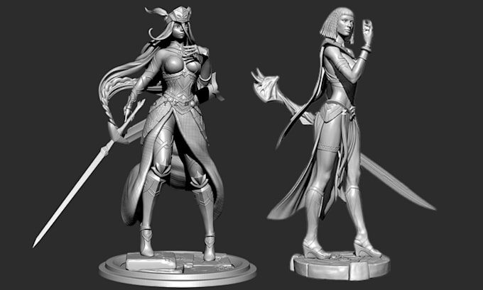 Bestseller - sculpt 3d character model 3d figure anime stl 3d action figure for 3d printing