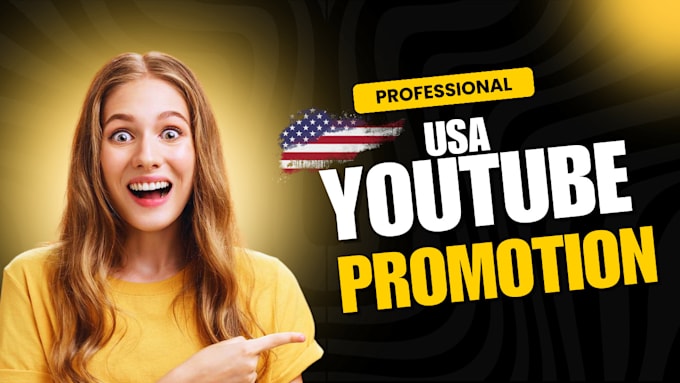 Gig Preview - Usa youtube channel promotion video marketing for 10m organic views and subs