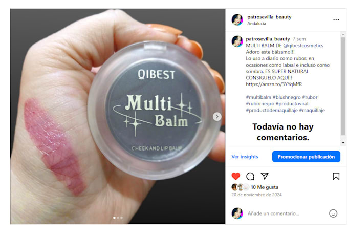 Bestseller - reviews de productos en redes sociales