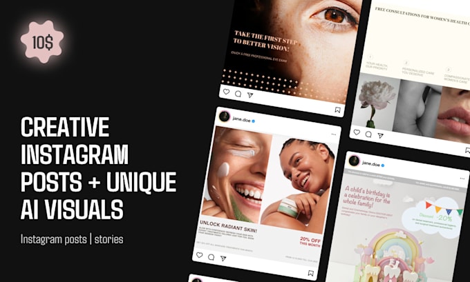 Bestseller - custom instagram posts for events and promotions