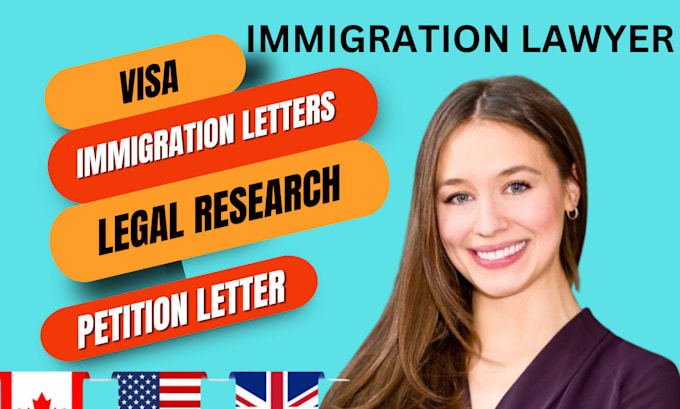 Gig Preview - Write immigration visa cover letter, petition letter for eb1a, eb1b, eb2 niw, l1