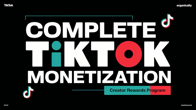 Gig Preview - Be your tiktok manager do tiktok  monetization promotion