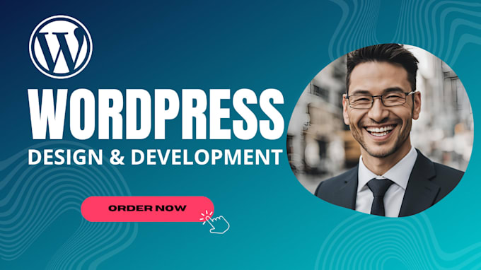 Gig Preview - Build, redesign and develop wordpress website for your business