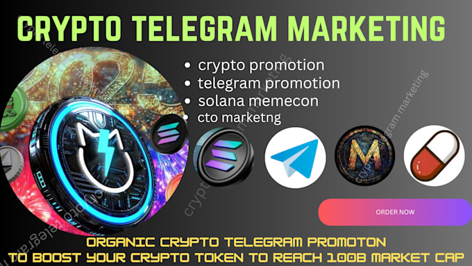 Gig Preview - Telegram promotion hype your pump fun token, solana memecoin, token sellout