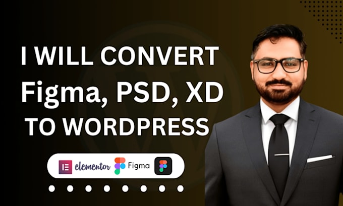 Gig Preview - Do figma to wordpress conversion expert, pixel perfect, mobile, and SEO friendly