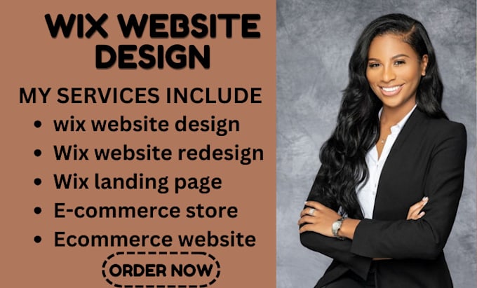 Gig Preview - Wix website design wix website redesign wix website devlopment