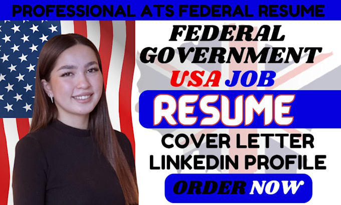 Gig Preview - Professionally create 24hrs ats resume writing, executive, or federal usajobs CV