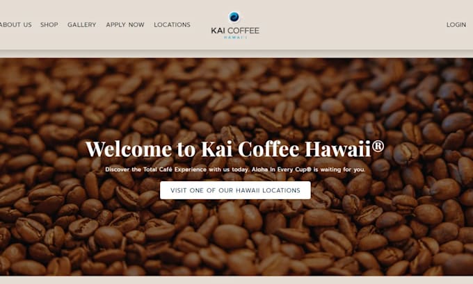 Gig Preview - Coffee shopify store coffee store shopify store coffee shopify store coffee