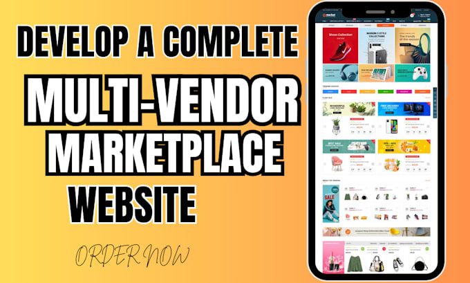 Bestseller - develop a complete multivendor ecommerce marketplace website using wordpress wix