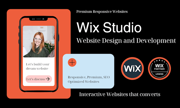 Bestseller - build wix business website, design wix studio website, wix website development