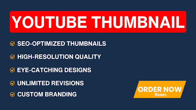 Gig Preview - Design eye catching youtube thumbnails to boost your clicks