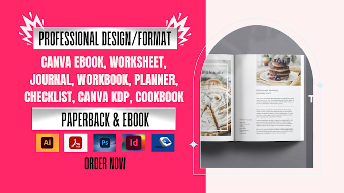 Bestseller - design canva ebook, worksheet, journal, workbook, planner, checklist, canva kdp