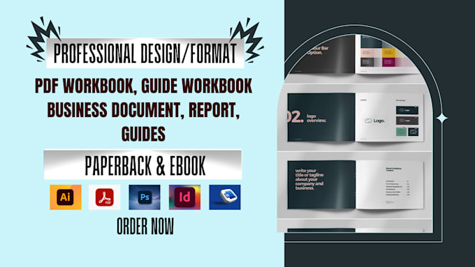 Gig Preview - Design PDF workbook guide workbook business document report workbooks guides