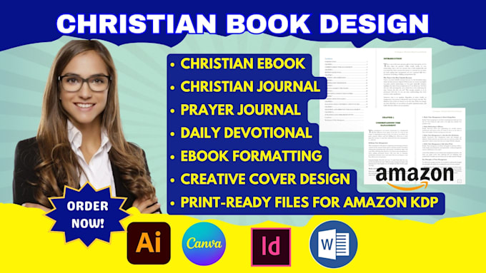 Gig Preview - Format christian ebook design christiaan daily devotional journal prayer book