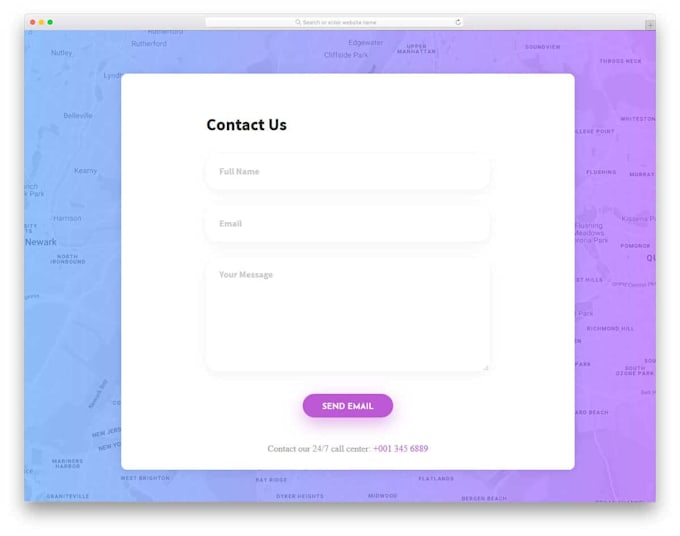 Bestseller - make a contact form, html form page, html landing page