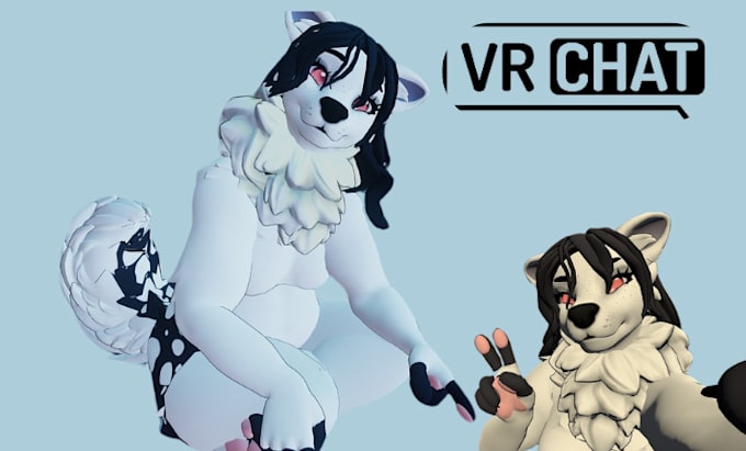 Gig Preview - Do vrchat avatar furry avatar 3d vrc character vrc furry 3d furry avi vrc unity