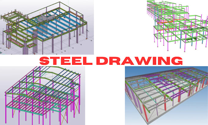 Gig Preview - Create advance steel fabrication drawings and shop drawing