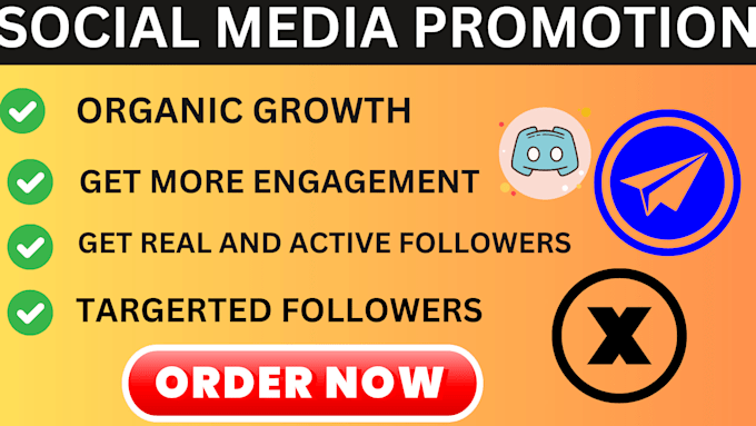 Gig Preview - Do organic linkedin, instagram, telegram marketing promotion with real followers