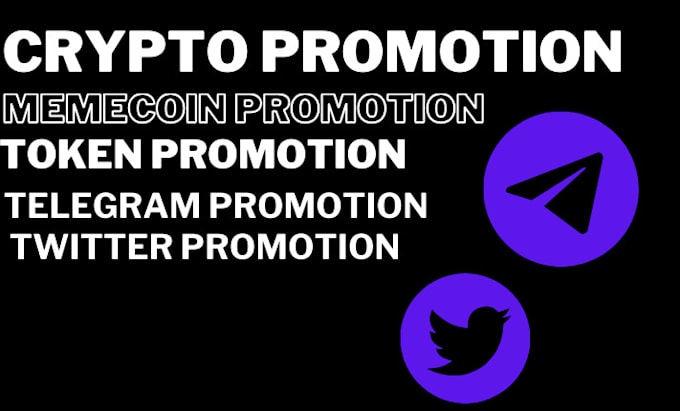 Gig Preview - Crypto telegram promotion solana meme coin presale marketing promote crypto coin