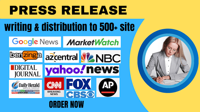 Bestseller - do press release writing and distribution, distribution press release