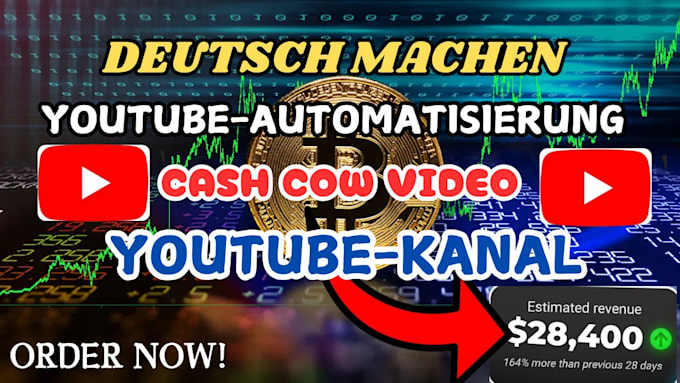 Gig Preview - Machen sie ein yt automatisierungs video zur cash cow auf deutsch