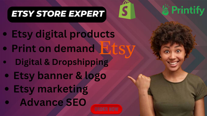 Bestseller - etsy digital products set up shopify etsy print on demand etsy digital products