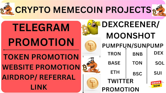 Gig Preview - Do massive crypto pump, base token, memecoin moonshot,twitter,telegram community