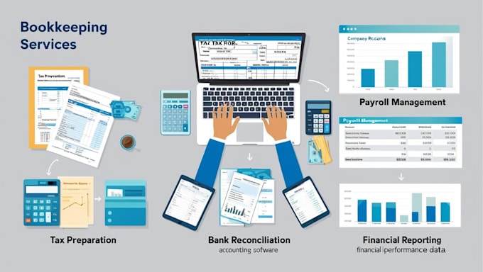 Gig Preview - Do your bookkeeping, tax preparation, financial report