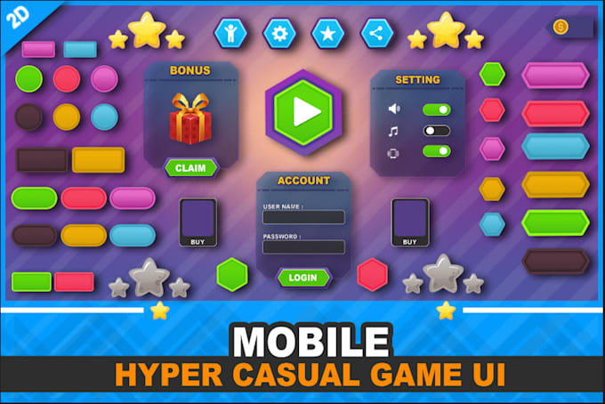 Gig Preview - Create a trending hit hyper casual game, crash game, p2e game, ludo game for you