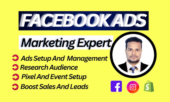 Gig Preview - Setup fakebook ads campaign, fb ad for  leads and sales