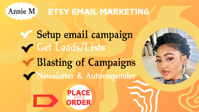 Gig Preview - Setup email marketing flows for your etsy shop and shopify store