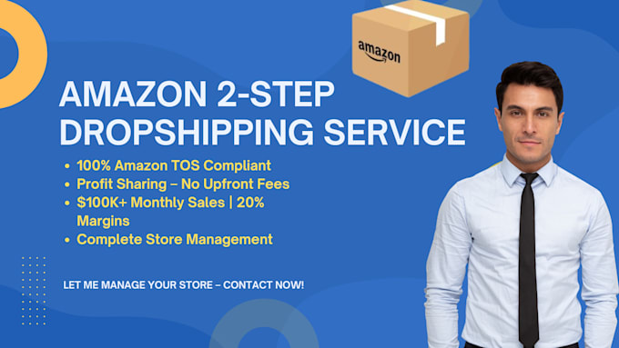 Gig Preview - Do 2 step dropshipping service high profit store management