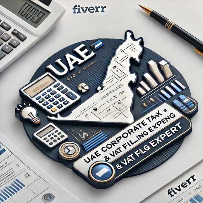 Gig Preview - Do uae or dubai corporate tax and vat registration and return