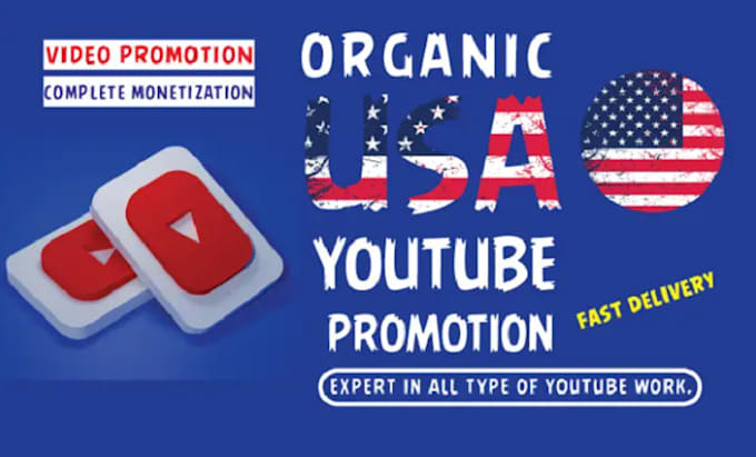 Bestseller - do organic youtube video promotion to gain active USA, UK audience