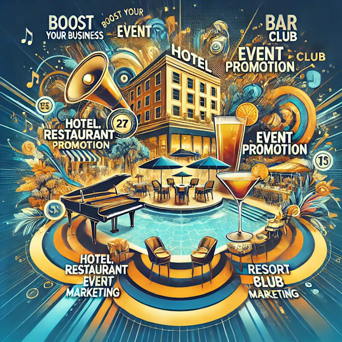 Gig Preview - Hotel, restaurant, event promotion, resort, bar, club marketing