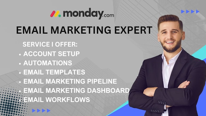 Gig Preview - Customize email marketing dashboard design email pipeline in mondaycom