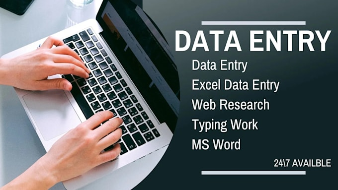 Gig Preview - Be your expert virtual assistant for data entry tasks