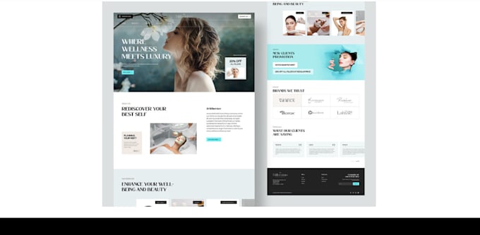 Bestseller - design minimalist luxury and stylish squarespace website