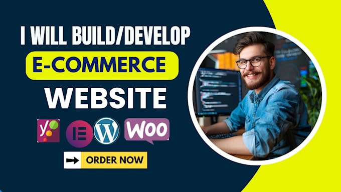 Gig Preview - Build or design responsive woocommerce store, wordpress ecommerce website