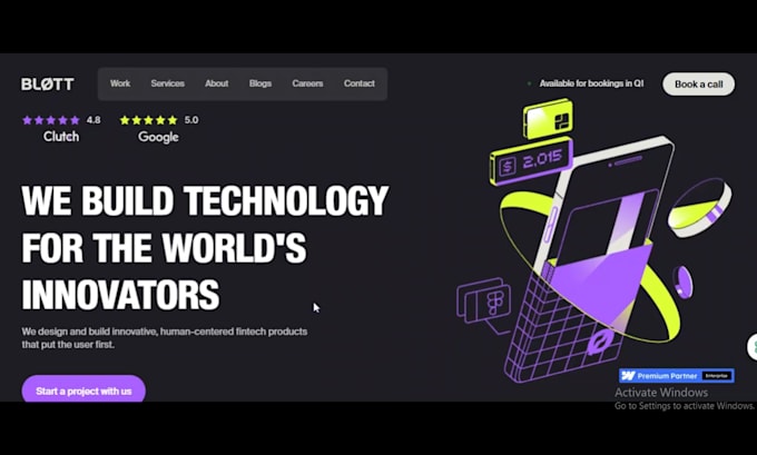 Gig Preview - Develop 3d animated webflow website 3d webflow website with custom animation