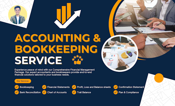 Gig Preview - Do bookkeeping, balance sheet and profit loss in your account