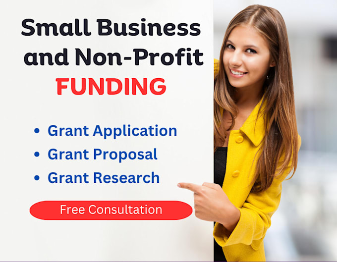 Gig Preview - Professional grant writing research and application