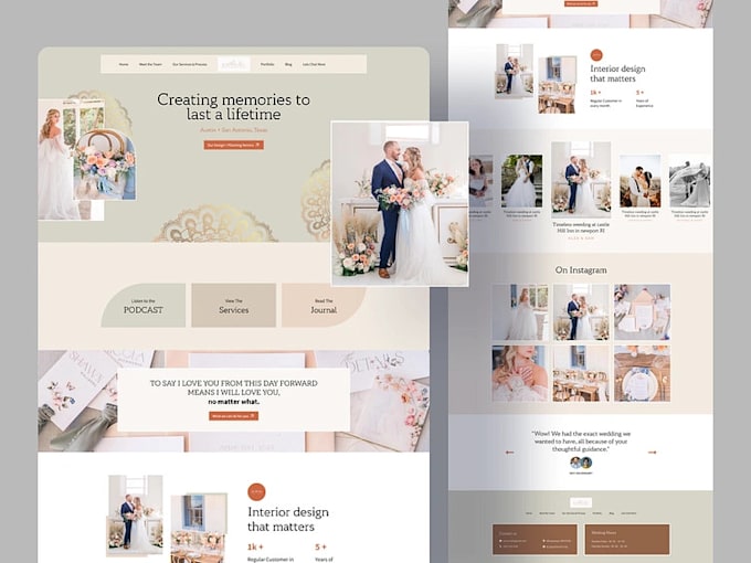 Bestseller - design stunning event planning and event ticket website with bookings on wix