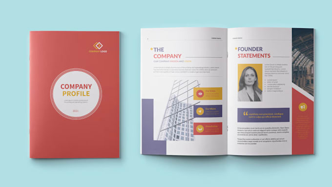 Bestseller - do company profile, business brochure, proposal, annual report, booklet design