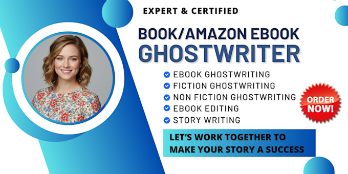 Bestseller - be your ebook ghostwriter fiction ghostwriter for quality ghostwriting