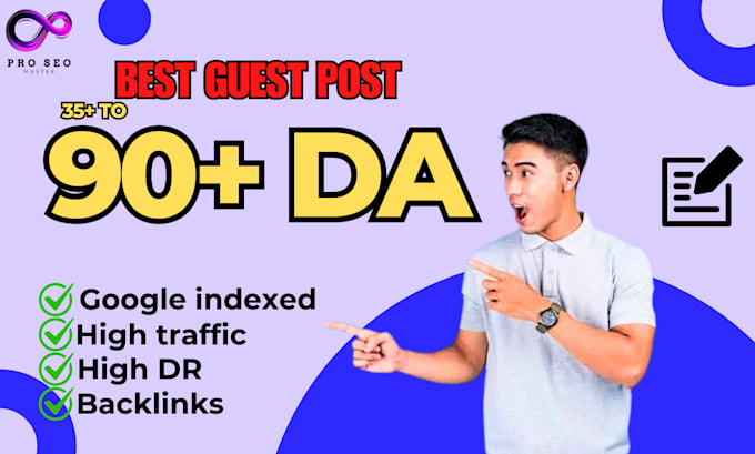 Gig Preview - Do technology guest post in old domains with 90da to 35da