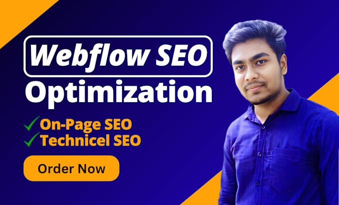 Gig Preview - Do webflow seo optimization with on page and technical fixes