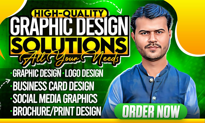 Gig Preview - Provide professional graphic design services for your brand