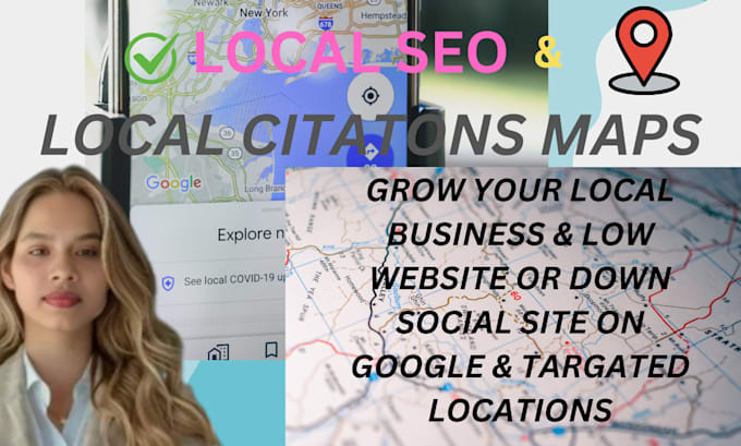 Gig Preview - Do deliver local SEO and  local citations map your local business, gmb ranking