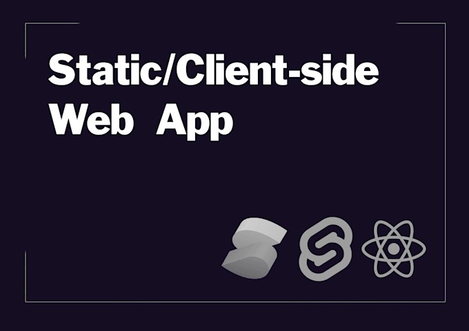 Gig Preview - Develop a client side web app based on your mockup